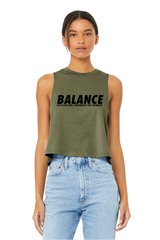 Balance Racerback Cropped Tank