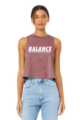 Balance Racerback Cropped Tank