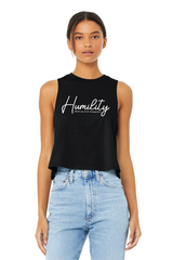 Humility Racerback Cropped Tank