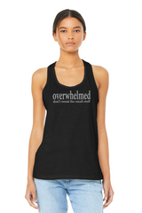 Overwhelmed Racerback Tank Top