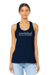 Overwhelmed Racerback Tank Top